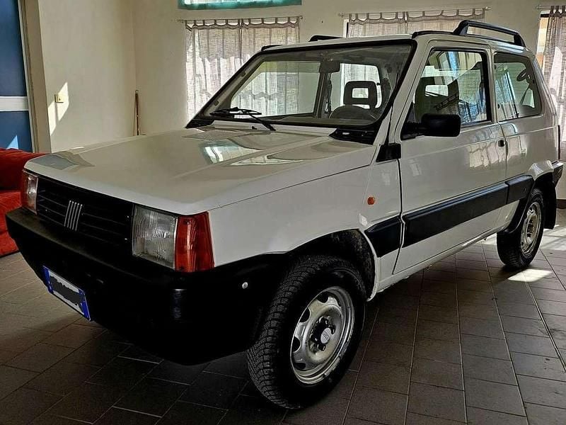 Usata Fiat Panda 4x4 Climbing 54 CV (39 kW) 2002 Bianco Utilitaria