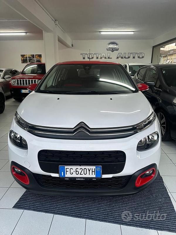 Usata Citroën C3 Shine 75 CV (55 kW) 2017 Bianco Berlina