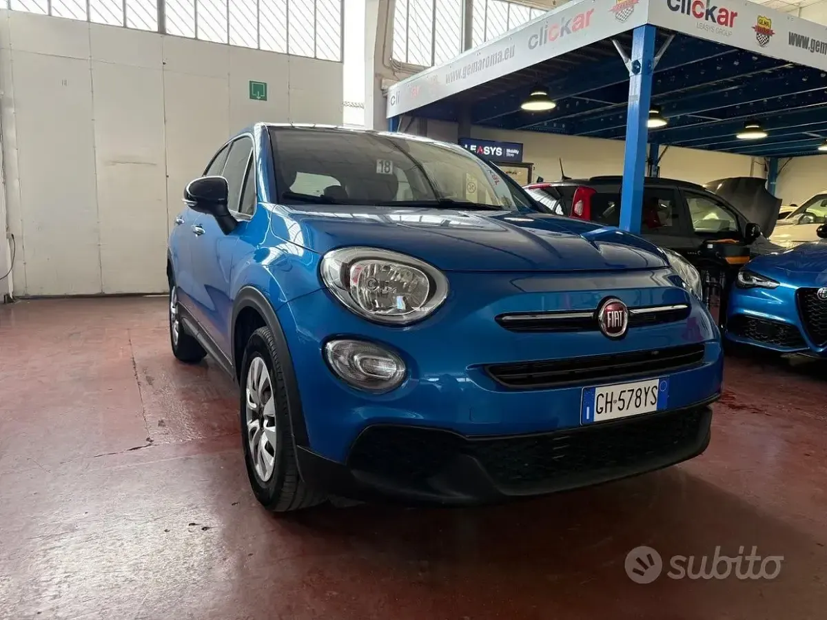 Usata Fiat 500X 95 CV (69 kW) 2022 Bluazzurro SUV