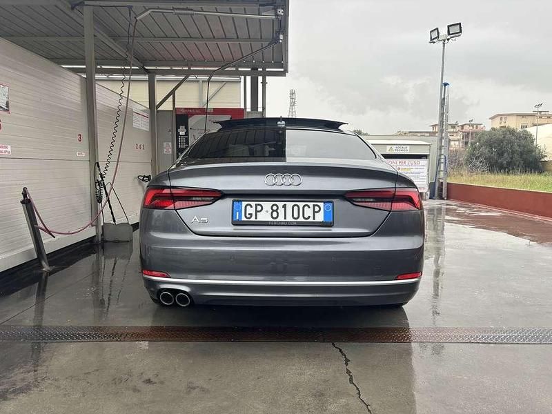 Usata Audi A5 Sportback S-Line 190 CV (139 kW) 2019 Grigio Utilitaria