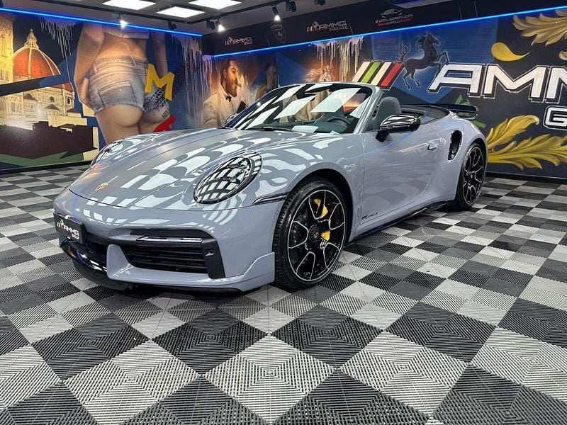 Grigio Usata 2023 Porsche 911 Turbo S Cabriolet Cabrio | 219.999 € (Super prezzo) - Immagine 1/4