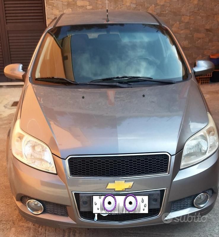 Usata Chevrolet Aveo 2009 Grigio Utilitaria