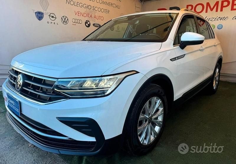 Usata VW Tiguan Life 150 CV (110 kW) 2023 Bianco SUV