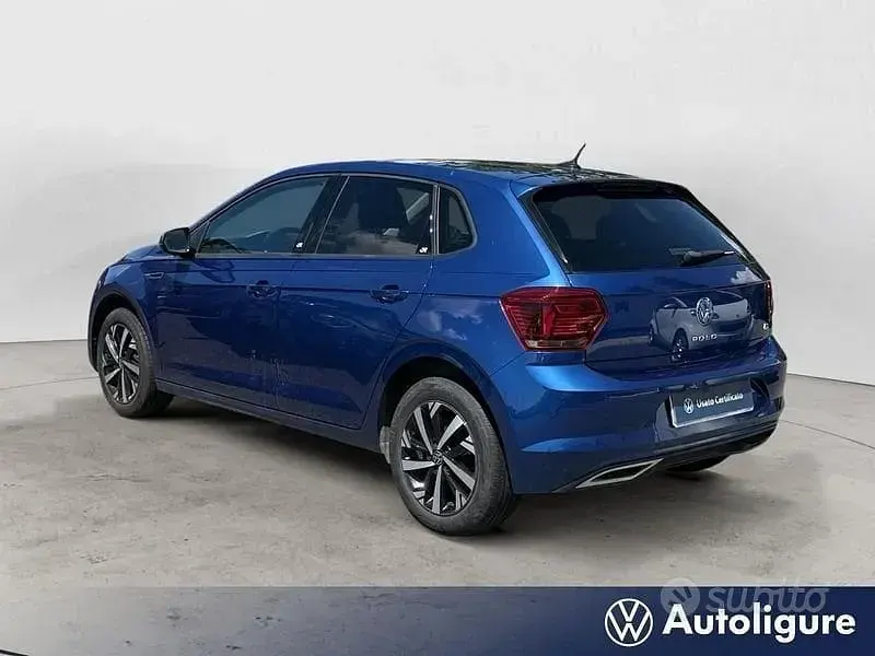 Usata VW Polo Highline 95 CV (69 kW) 2020 Blu Utilitaria