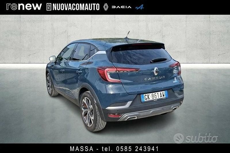 Usata Renault Captur RS Line 145 CV (106 kW) 2022 Blu SUV