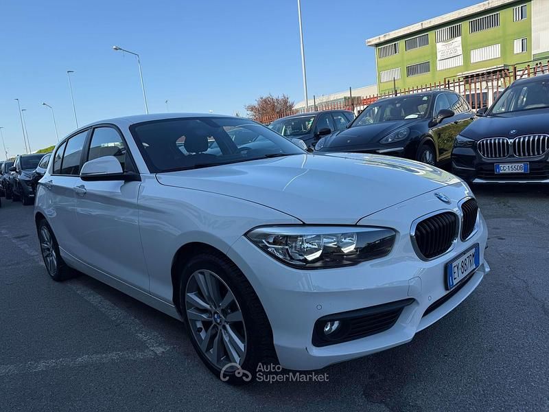 Usata BMW 116 116 CV (85 kW) 2015 Bianco Utilitaria