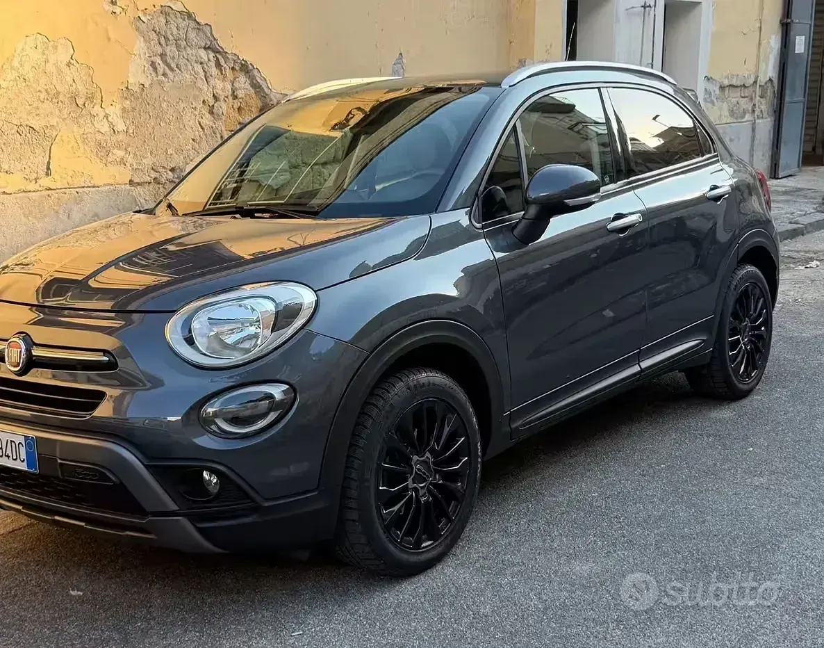 Usata Fiat 500X Cross 120 CV (88 kW) 2018 Grigio SUV