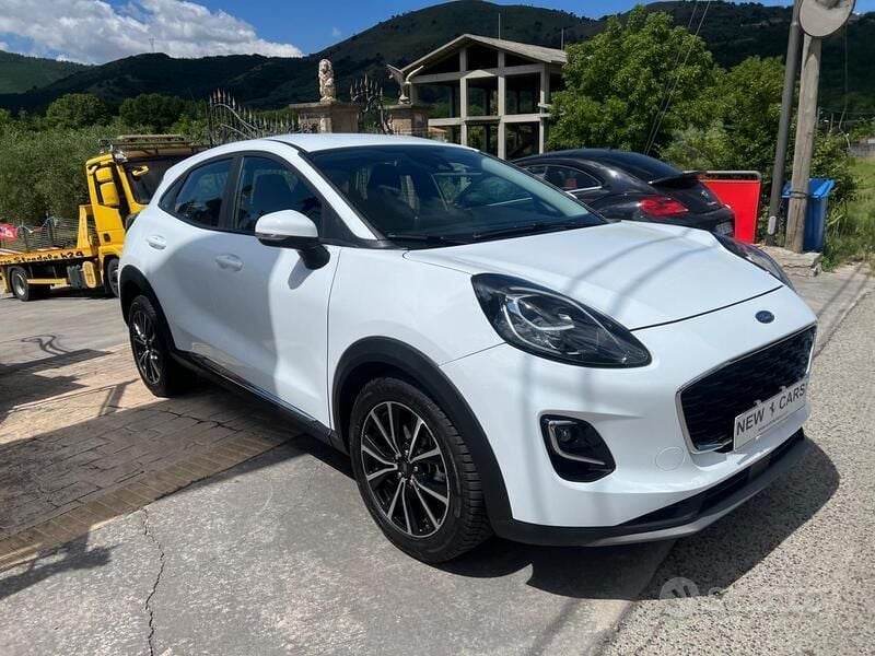 Usata Ford Puma Titanium 125 CV (91 kW) 2021 Bianco Station wagon