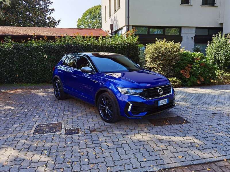 Usata VW T-Roc R 300 CV (220 kW) 2020 Blu/azzurro SUV