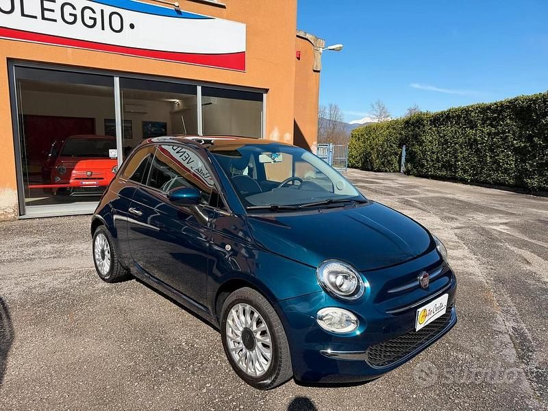 Usata Fiat 500 Lounge 69 CV (50 kW) 2017 Blu Berlina
