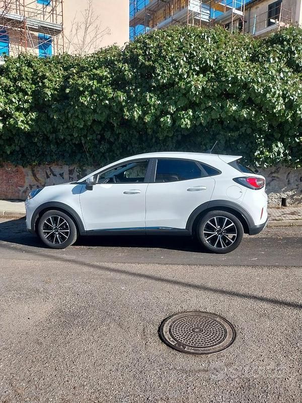 Usata Ford Puma Titanium 125 CV (91 kW) 2021 Bianco Berlina