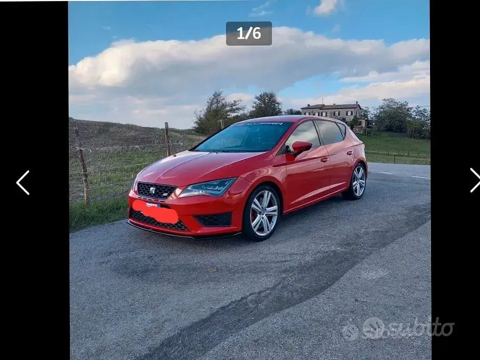Usata Seat Leon CUPRA 280 CV (205 kW) 2015 Berlina