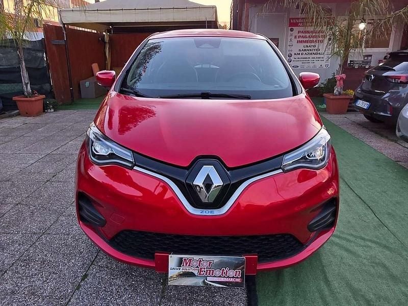Usata Renault Zoe Intens 50 kW (69 CV) 2020 Rosso Utilitaria