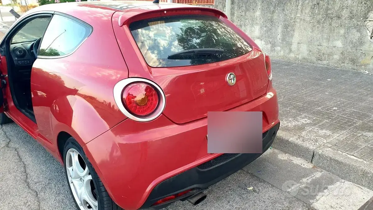 Usata Alfa Romeo MiTo 140 CV (102 kW) 2009 Rosso Utilitaria