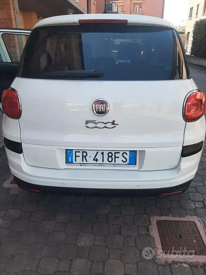 Usata Fiat 500L 95 CV (69 kW) 2018 Bianco Monovolume