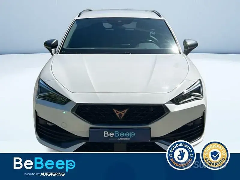 Usata Cupra Leon 150 CV (110 kW) 2024 Bianco pastello Station wagon