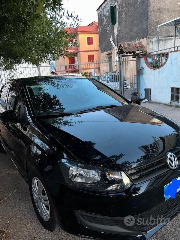 Usata VW Polo 60 CV (44 kW) 2013 Nero Berlina