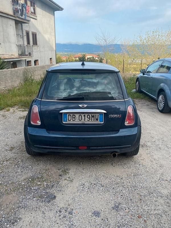 Usata Mini Cooper 116 CV (85 kW) 2006 Blu Utilitaria