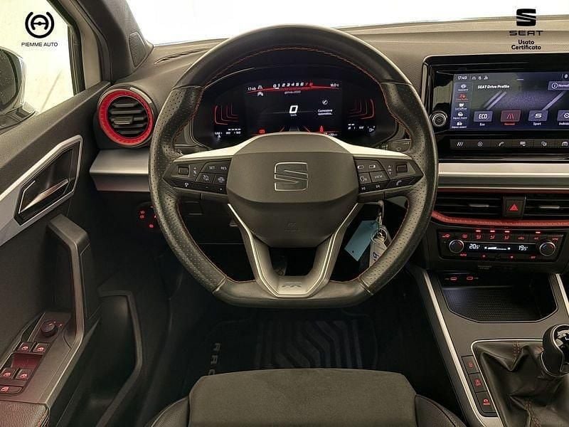 Usata Seat Arona FR 95 CV (69 kW) 2023 Bianca tetto nero SUV