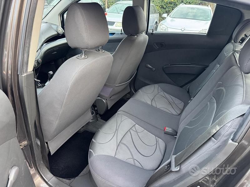 Usata Chevrolet Spark LS 68 CV (50 kW) 2011 Marrone Utilitaria