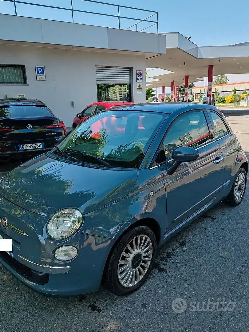Usata Fiat 500 Lounge 69 CV (50 kW) 2012 Grigio Utilitaria