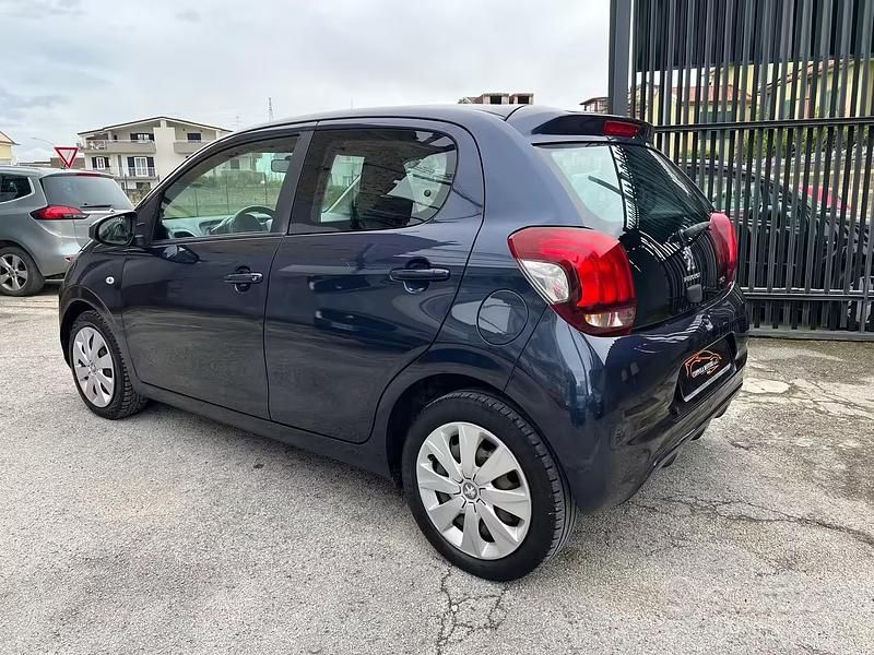 Usata Peugeot 108 Active 82 CV (60 kW) 2016 Blu Utilitaria