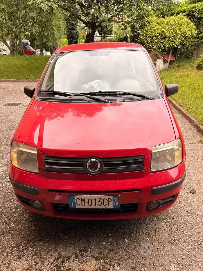 Usata Fiat Panda 54 CV (39 kW) 2004 Rosso Utilitaria