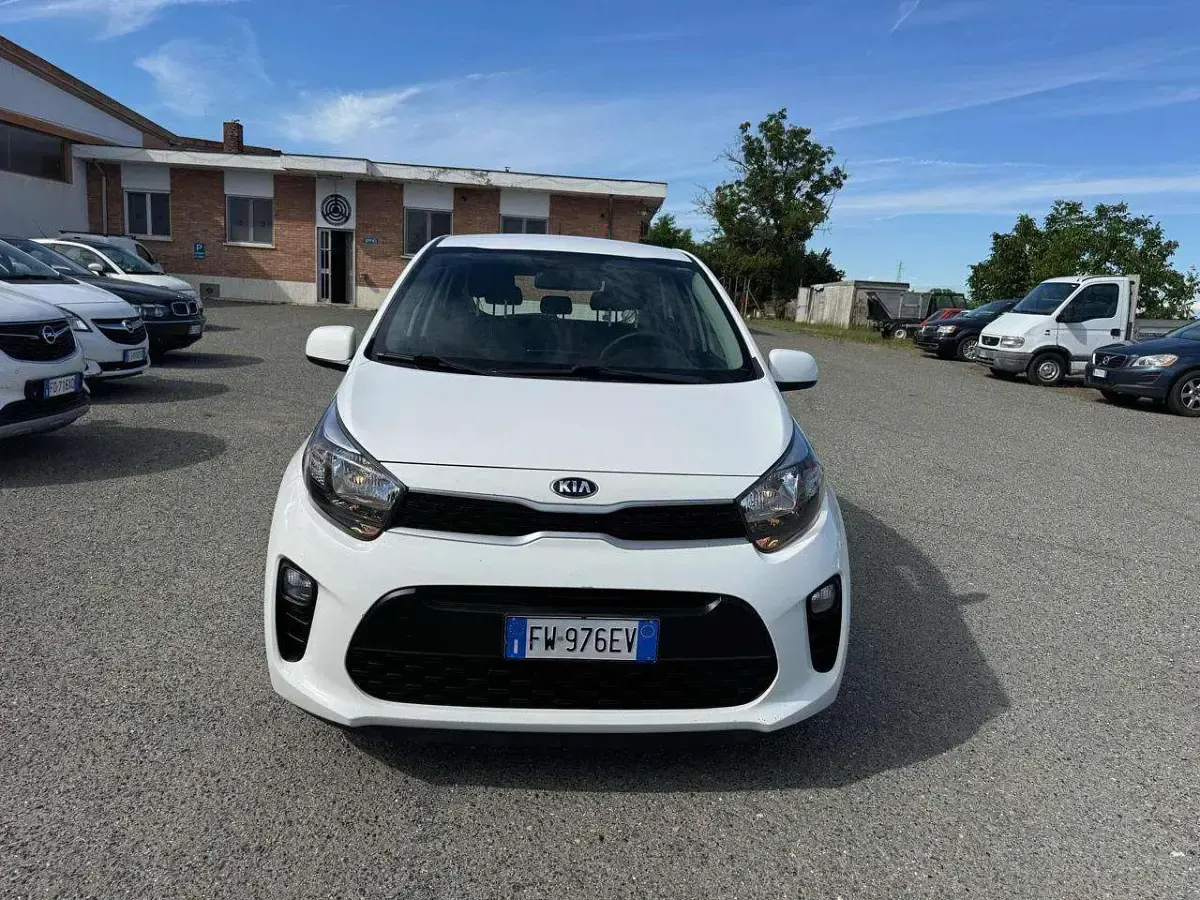 Usata Kia Picanto 67 CV (49 kW) 2019 Bianco Utilitaria