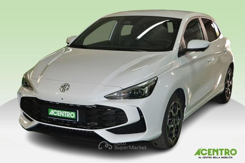 Usata MG MG3 Luxury 102 CV (75 kW) 2025 Bianco Utilitaria