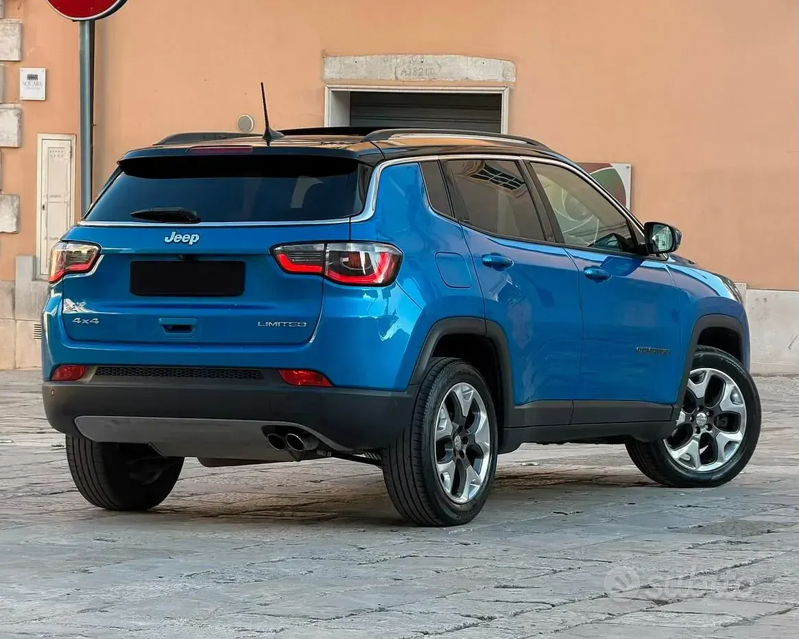 Usata Jeep Compass 140 CV (102 kW) 2018 Blu SUV
