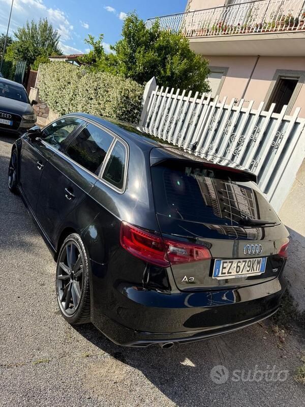 Usata Audi A3 S-Line 2015 Nero Berlina