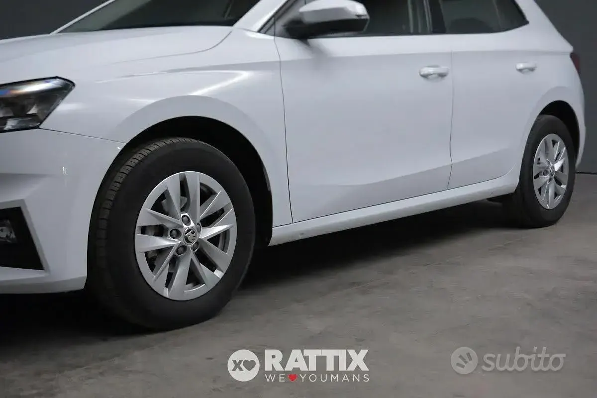 Usata Skoda Fabia Selection 80 CV (58 kW) 2024 Bianco Utilitaria