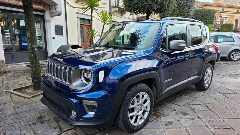 Usata Jeep Renegade Limited 120 CV (88 kW) 2020 Blu SUV