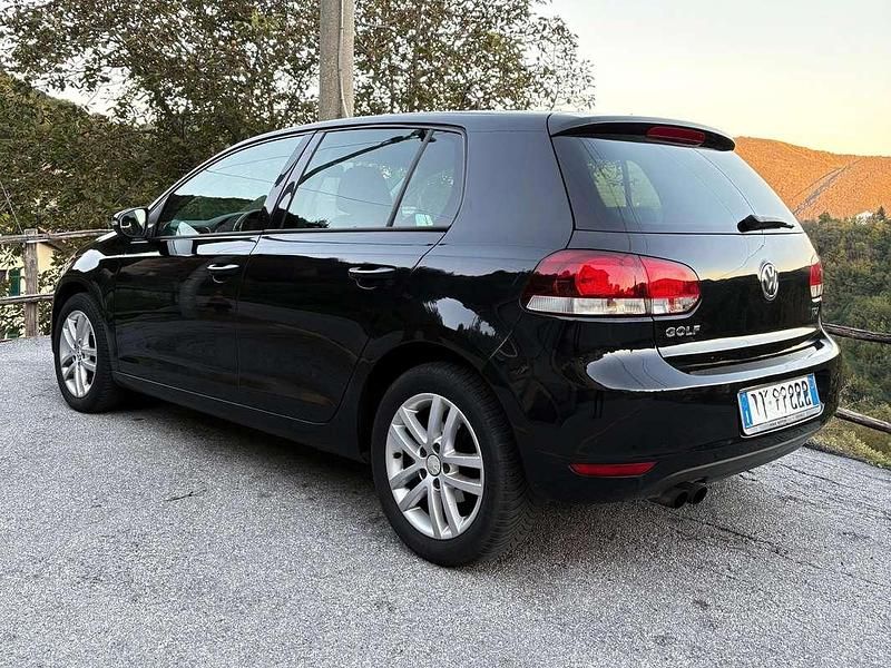 Usata VW Golf VI 110 CV (80 kW) 2009 Nero Utilitaria