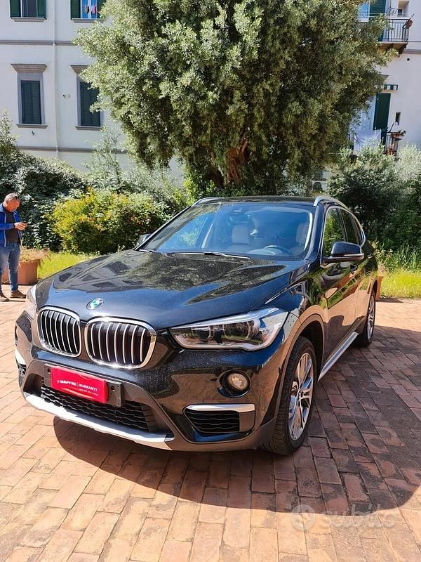 Usata BMW X1 Advantage 190 CV (139 kW) 2018 Nero SUV