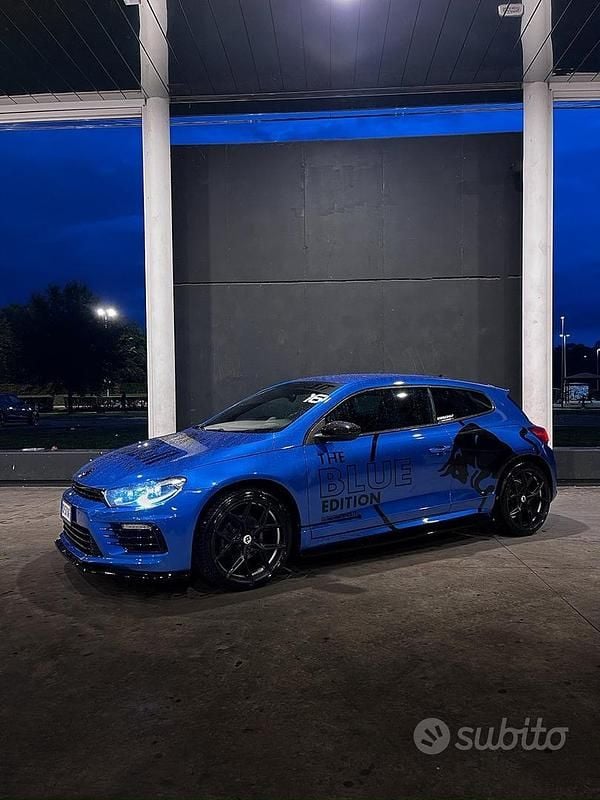 Usata VW Scirocco 125 CV (91 kW) 2016 Blu Coupé