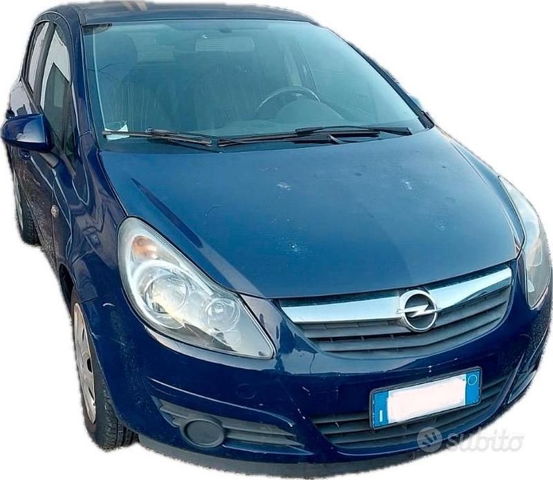 Begagnad Opel Corsa 85 HK (62 kW) 2010 Blå Halvkombi