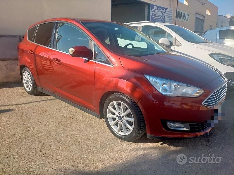 Usata Ford C-MAX Business Edition 120 CV (88 kW) 2016 Rosso Monovolume