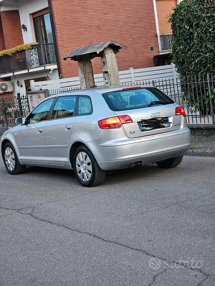 Usata Audi A3 150 CV (110 kW) 2008 Grigio Utilitaria