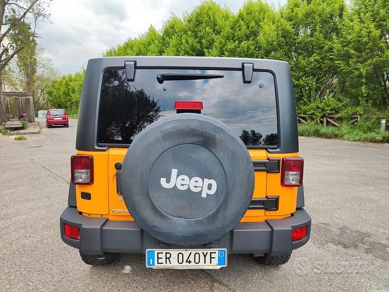 Usata Jeep Wrangler 200 CV (147 kW) 2013 Arancione SUV