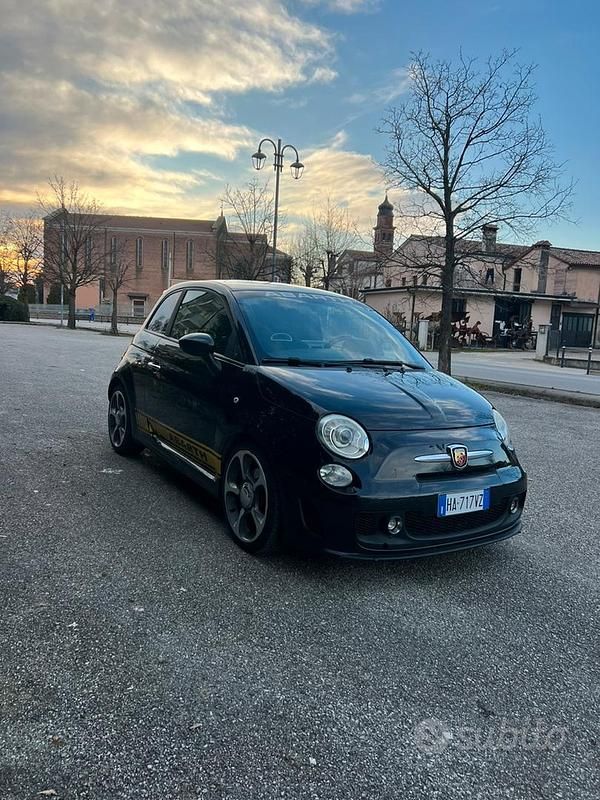 Usata Fiat 500 Abarth 2009 Nero Cabrio