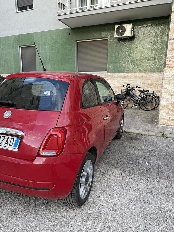 Usata Fiat 500 Lounge 69 CV (50 kW) 2008 Rosso Berlina