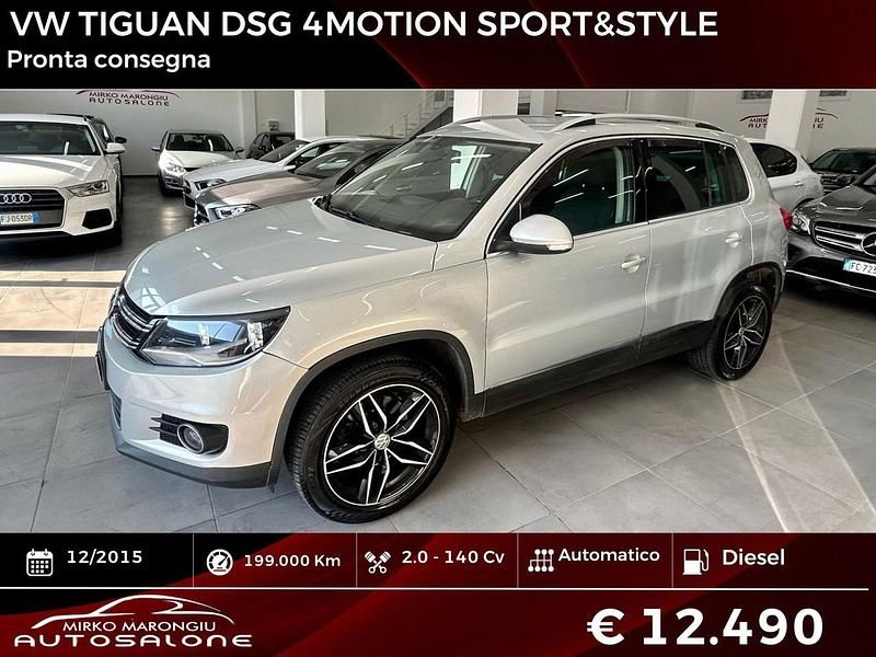 Usata VW Tiguan 149 CV (109 kW) 2015 Bianco SUV
