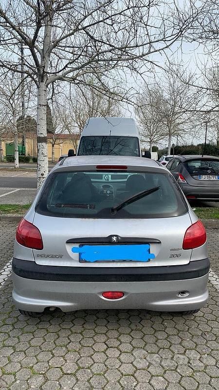 Usata Peugeot 206 1999 Grigio Utilitaria