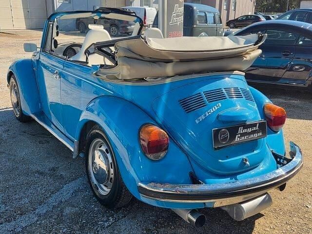 Usata VW Käfer Karmann 44 CV (32 kW) 1974 Blu Cabrio