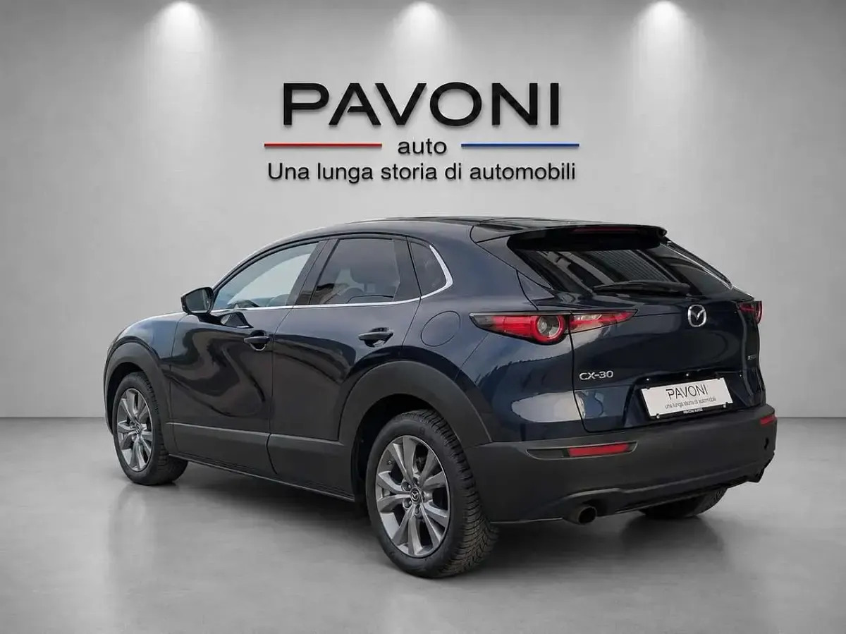 Usata Mazda CX-30 150 CV (110 kW) 2021 Blu/azzurro SUV