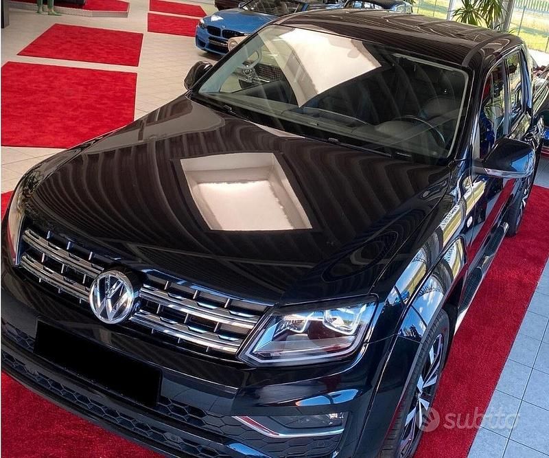 Usata VW Amarok 224 CV (164 kW) 2018 Nero Pick-up