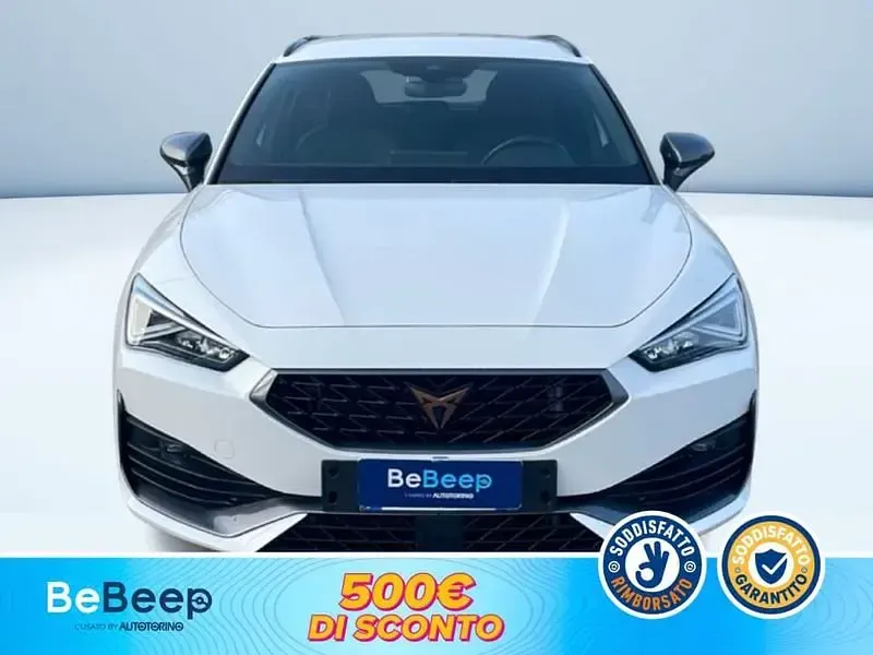 Usata Cupra Leon 150 CV (110 kW) 2024 Bianco pastello Station wagon