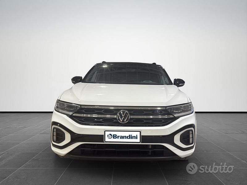 Usata VW T-Roc R-line 150 CV (110 kW) 2023 Bianco SUV