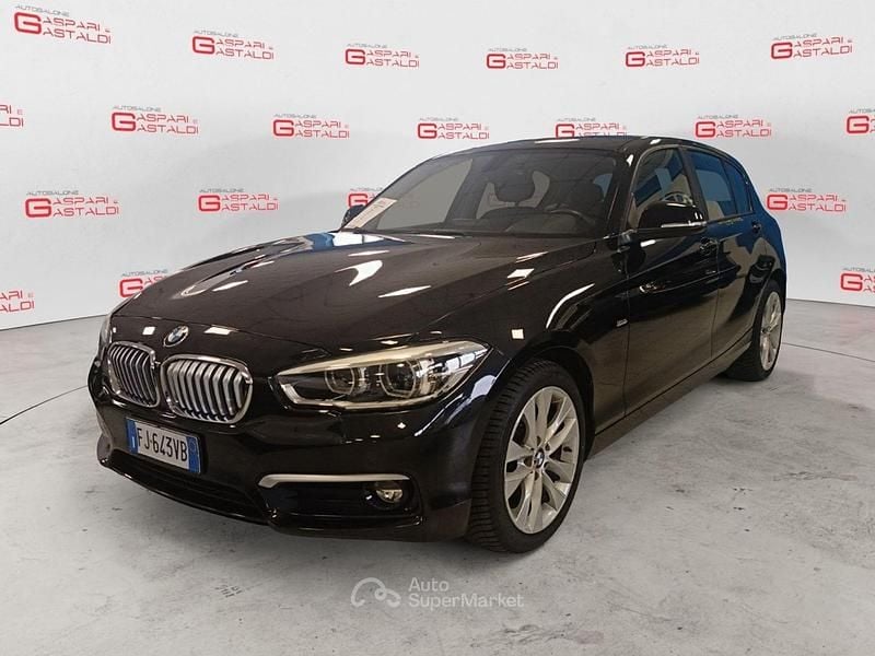 Usata BMW 116 Efficient Dynamics 116 CV (85 kW) 2017 Grigio Utilitaria